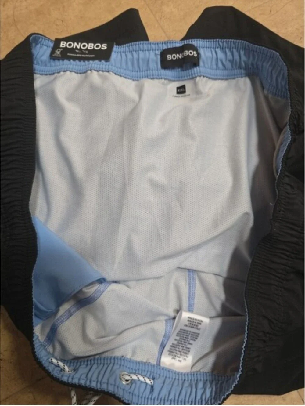 Bonobos Men's Swim Short Nwt XXL Black